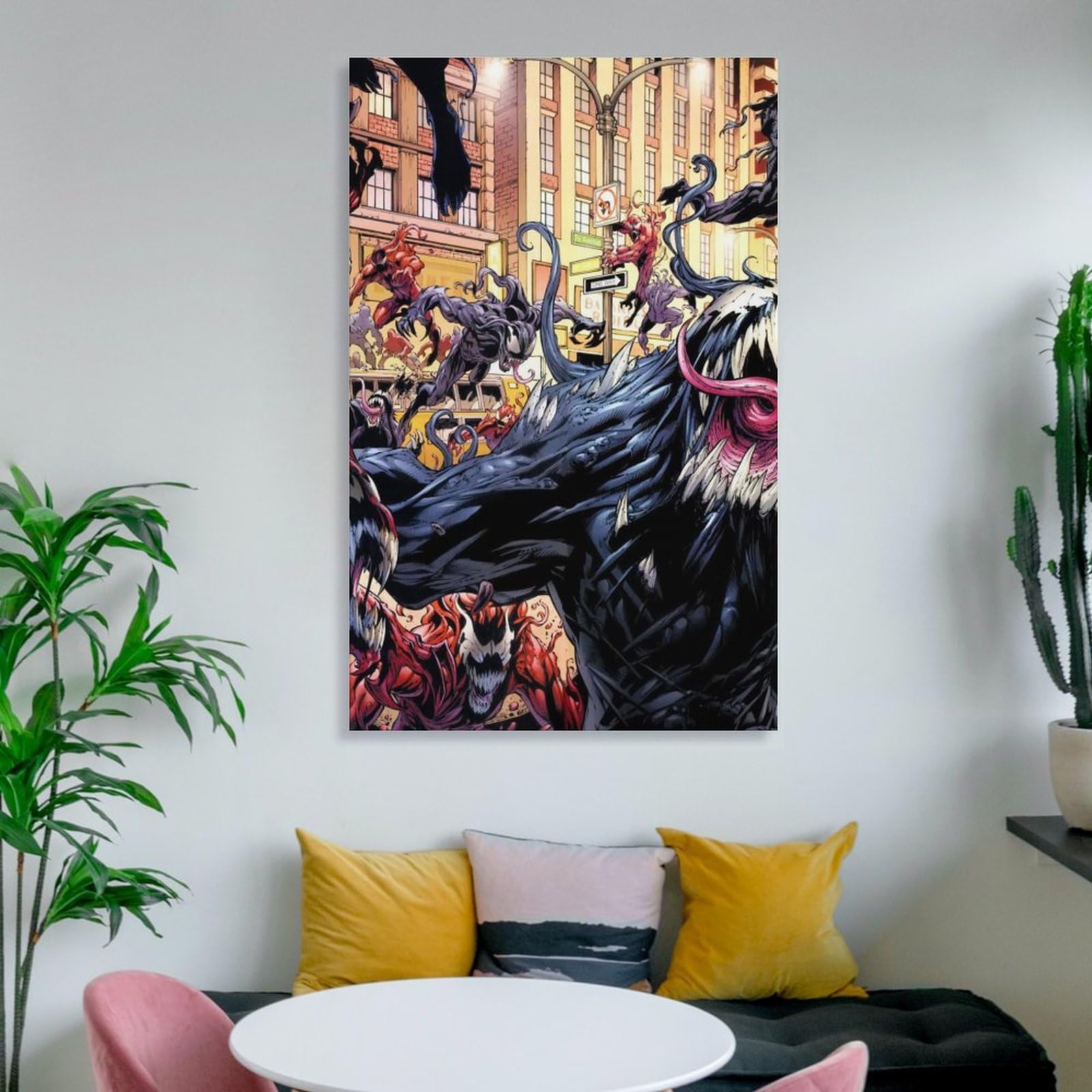 Amazon.co.jp: アートパネル 背景絵画 Venom ヴェノム カーネイジ